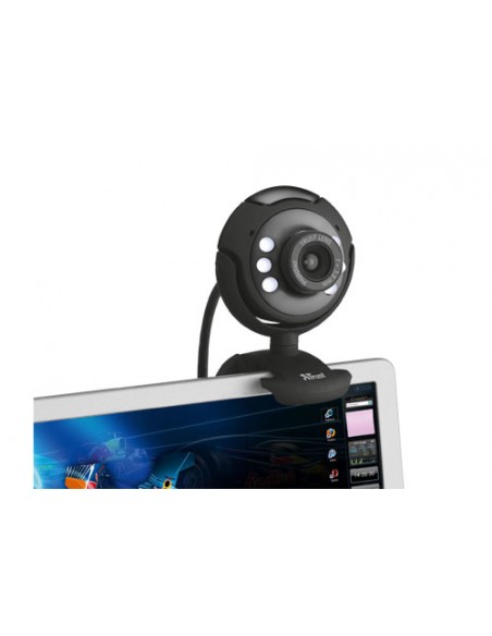 WEB CAM: vendita online Trust SpotLight Pro webcam 1,3 MP 640 x 480 Pixel USB 2.0 Nero in offerta