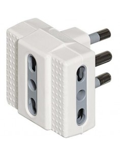 MATERIALE ELETTRICO: vendita online bticino S3604D adattatore per presa di corrente Bianco in offerta