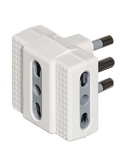 MATERIALE ELETTRICO: vendita online bticino S3604D adattatore per presa di corrente Bianco in offerta