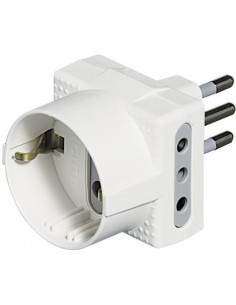 MATERIALE ELETTRICO: vendita online bticino S3610D adattatore per presa di corrente Bianco in offerta