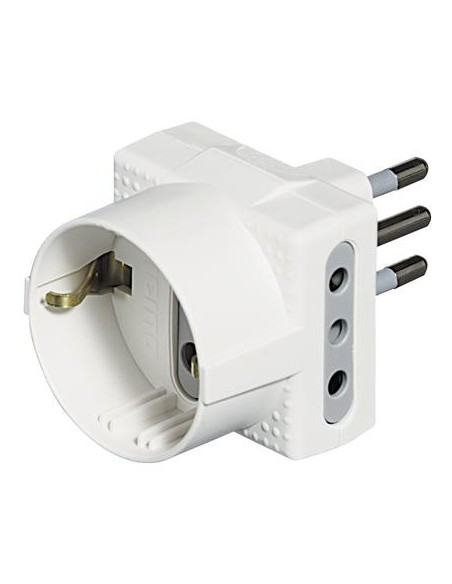 MATERIALE ELETTRICO: vendita online bticino S3610D adattatore per presa di corrente Bianco in offerta