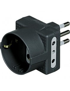 MATERIALE ELETTRICO: vendita online bticino S3610G adattatore per presa di corrente Tipo L (IT) Antracite in offerta