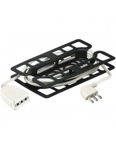 MATERIALE ELETTRICO: vendita online bticino 2537B prolunghe e multiple 5 m 1 presa(e) AC Interno Nero, Bianco in offerta