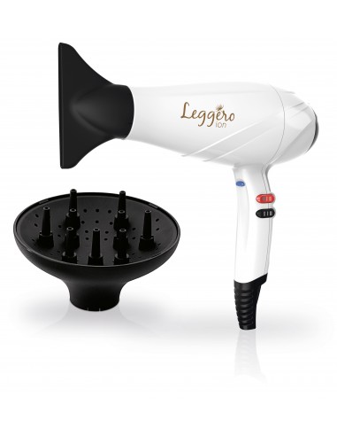 GA.MA Leggero Ion asciuga capelli 2400 W Bianco in offerta su Overly