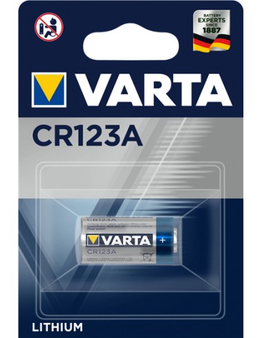 BATTERIE: vendita online Varta LITHIUM Cylindrical CR123A Blister 1 in offerta