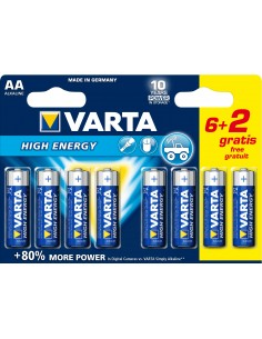 BATTERIE: vendita online Varta Longlife Power AA BLI 8 (6+2) in offerta