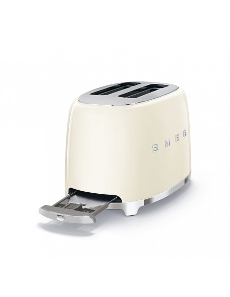 TOSTAPANE: vendita online Smeg Tostapane 50's Style – Panna LUCIDO 2x2 – TSF01CREU in offerta