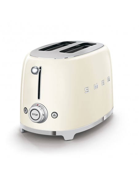 TOSTAPANE: vendita online Smeg Tostapane 50's Style – Panna LUCIDO 2x2 – TSF01CREU in offerta