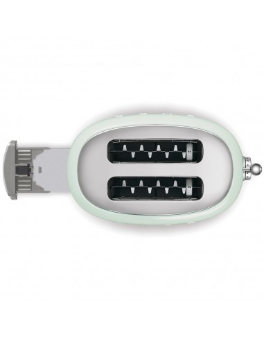 TOSTAPANE: vendita online SMEG TSF01PGEU TOSTAPANE 2 FETTE VERDE in offerta