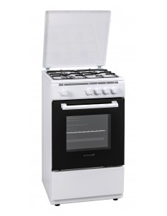 Techlife TLCK55FGB cucina Gas Bianco in offerta su Overly