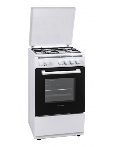 Techlife TLCK55FEB cucina Gas Bianco in offerta su Overly