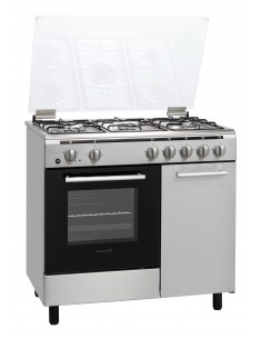 Techlife TLCK96FMX cucina Gas Acciaio inossidabile in offerta su Ov