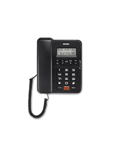 TELEFONI CON FILO: vendita online Brondi Office Desk Telefono DECT Identificatore di chiamata Nero in offerta