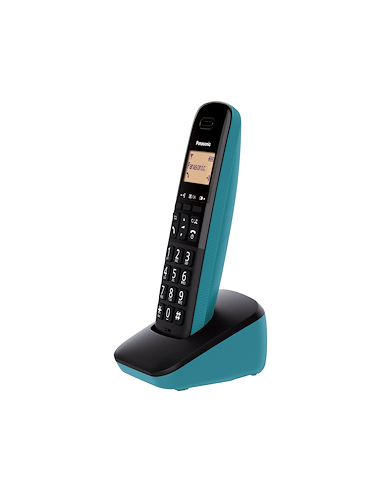 TELEFONI CORDLESS: vendita online Panasonic KX-TGB610JT Telefono analogico/DECT Identificatore di chiamata Nero, Blu in offerta