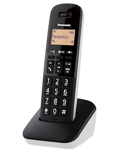 TELEFONI CORDLESS: vendita online Panasonic KX-TGB610JTW telefono Telefono analogico/DECT Identificatore di chiamata Nero, Bi... 2