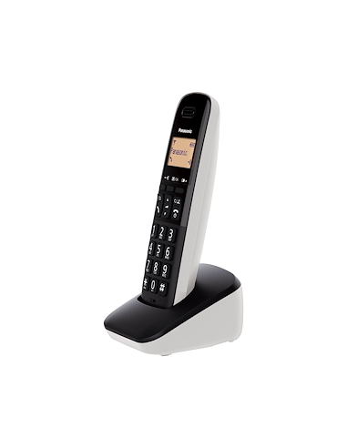 TELEFONI CORDLESS: vendita online Panasonic KX-TGB610JTW telefono Telefono analogico/DECT Identificatore di chiamata Nero, Bi...