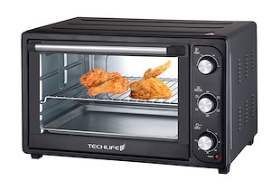 TECHLIFE TL45BK FORNO ELETTRICO 45 LITRI NERO in offerta su Overly