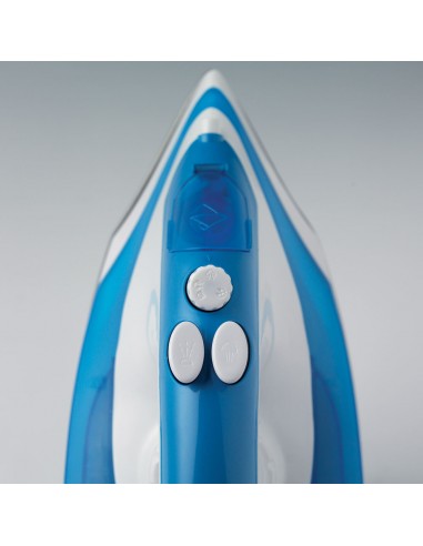 FERRI DA STIRO A VAPORE: vendita online Ariete 6234 Ferro da stiro a secco e a vapore Teflon soleplate Blu, Bianco 2000 W in ...