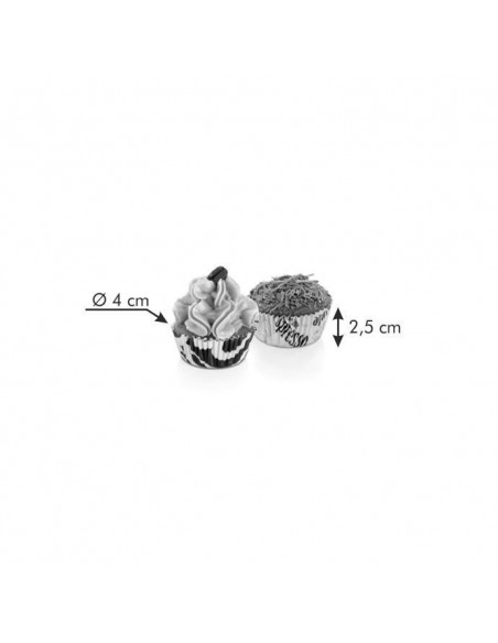ACCESSORI PER LA TAVOLA: vendita online Tescoma 630594 stampo da forno Tazze per cupcake/muffin 100 pz in offerta