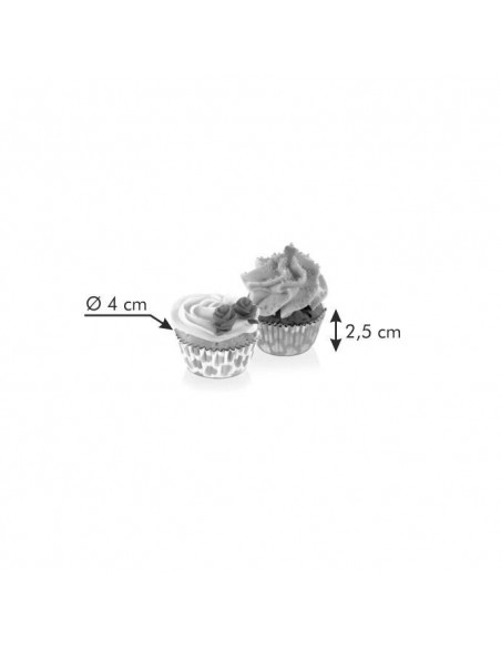 ACCESSORI PER LA TAVOLA: vendita online Tescoma 630599 stampo da forno Tazze per cupcake/muffin 100 pz in offerta
