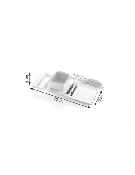 ACCESSORI PER LA TAVOLA: vendita online Tescoma 643854 grattugia Grattugia piatta Arancione, Bianco in offerta