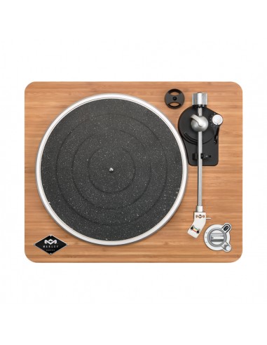 STEREO E GIRADISCHI: vendita online The House Of Marley Stir It Up Wireless Giradischi con trasmissione a cinghia Nero, Legno...