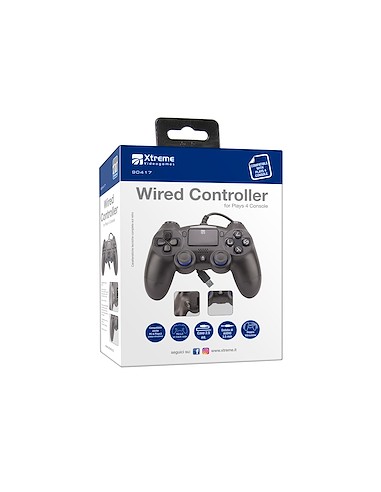 ACCESSORI PS4: vendita online Xtreme 90417 Controller Wired in offerta