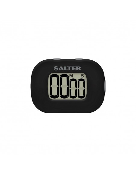 Timer con Conto alla Rovescia Termometro per Misurare Temperatura Cottura Silver, Salter 1008 GSBKXR Bilancia da Cucina Digitale 
