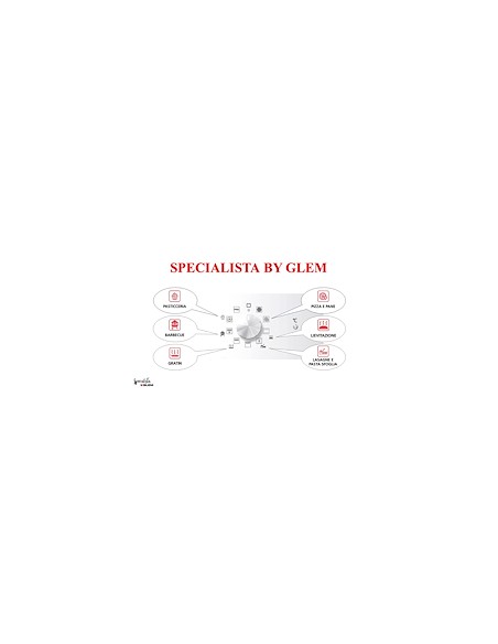 Glem Gas GFS92IX-S6 forno 64 L 2870 W A Acciaio inossidabile in off