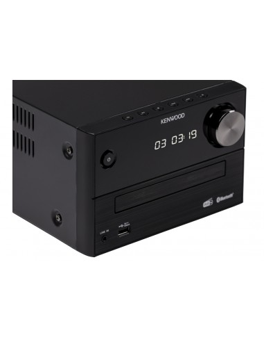 MINI E MICRO HI-FI: vendita online Kenwood Electronics M-420DAB set audio da casa Microsistema audio per la casa 14 W Nero in...