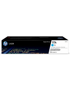 CARTUCCE E TONER: vendita online HP Cartuccia toner ciano per stampante laser originale 117A in offerta