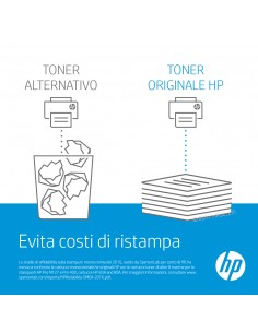 CARTUCCE E TONER: vendita online HP Cartuccia toner ciano per stampante laser originale 117A in offerta 2