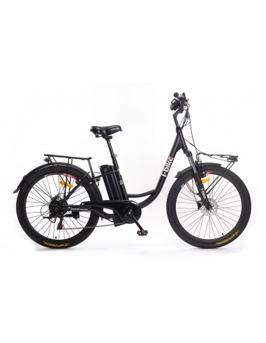 i-Bike City Easy S Nero Acciaio 66 cm (26\