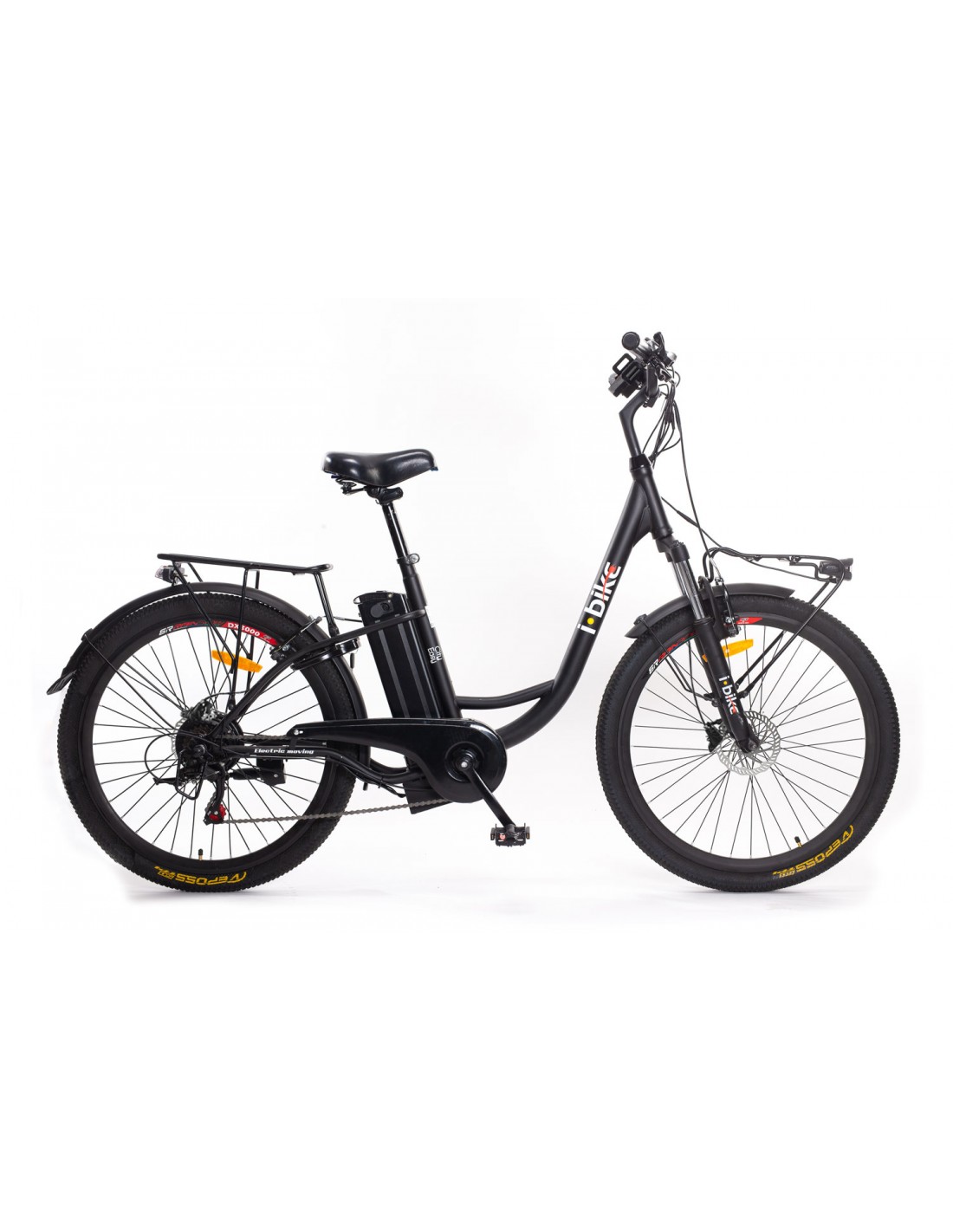 i-Bike City Easy S Nero Acciaio 66 cm (26\