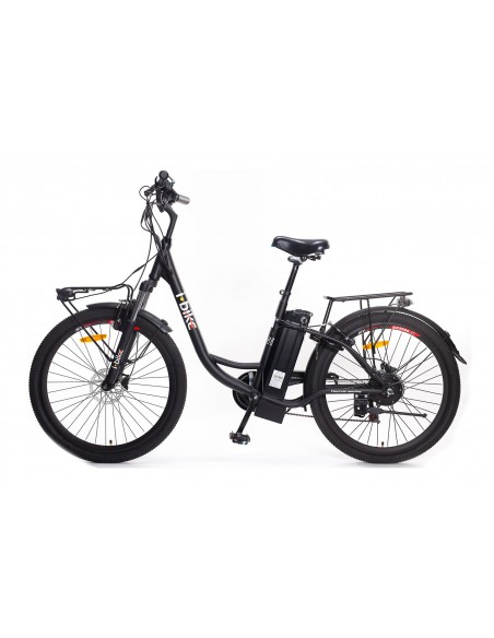 i-Bike City Easy S Nero Acciaio 66 cm (26\