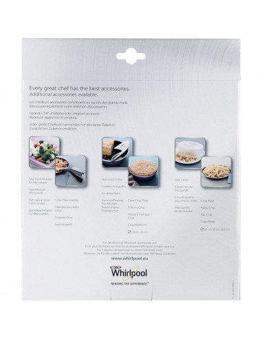 ACCESSORI VARI: vendita online WHIRLPOOL AWM285 TORTIERA ALTA DIAMETRO 28X5,5H in offerta