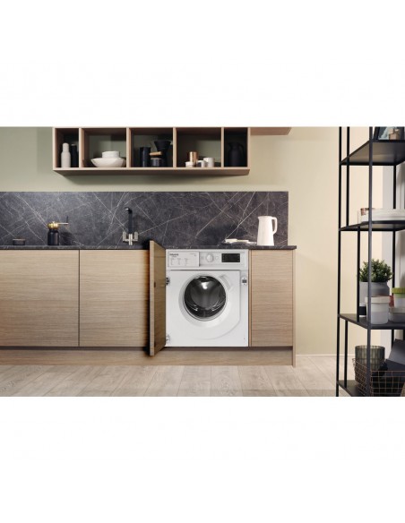 LAVATRICI DA INCASSO: vendita online Hotpoint BI WMHG 71483 EU N lavatrice Caricamento frontale 7 kg 1400 Giri/min D Bianco i...