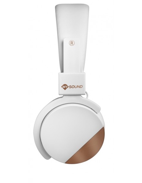 CUFFIE HI-FI: vendita online Meliconi MySound Speak Metal Auricolare Cablato A Padiglione Musica e Chiamate Bianco in offerta