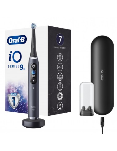 SPAZZOLINI ELETTRICI: vendita online ORAL B POWER IO9S SERIES BLACK ONYX SPAZZOLINO ELETTRICO in offerta