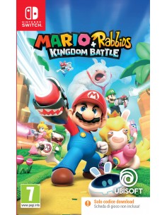 GIOCHI SWITCH: vendita online Ubisoft Mario + Rabbids Kingdom Battle, Code in Box, ITA Nintendo Switch in offerta