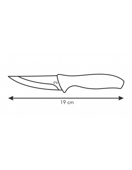 ACCESSORI PER LA TAVOLA: vendita online Tescoma Coltello multiuso 8 cm Sonic in offerta