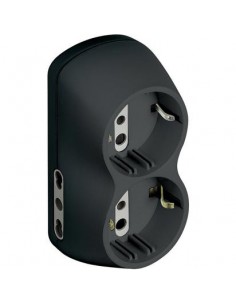 MATERIALE ELETTRICO: vendita online bticino S3614G adattatore per presa di corrente Antracite in offerta