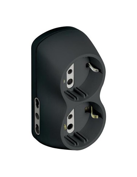 MATERIALE ELETTRICO: vendita online bticino S3614G adattatore per presa di corrente Antracite in offerta