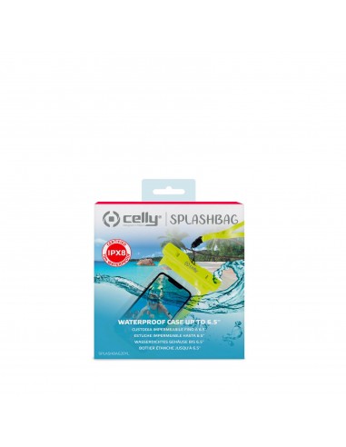COVER E CUSTODIE SMARTPHONE: vendita online Celly SPLASHBAG UP TO 6.5 YL custodia per cellulare 16,5 cm (6.5") Custodia a sac...