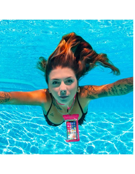 COVER E CUSTODIE SMARTPHONE: vendita online Celly SPLASHBAG20PK custodia per cellulare 16,5 cm (6.5") Cover Rosa in offerta