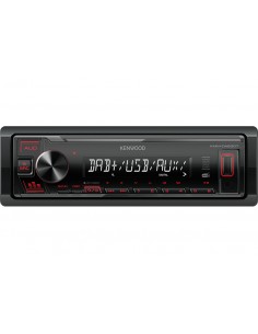 AUTORADIO: vendita online Kenwood KMM-DAB307 Ricevitore multimediale per auto Nero 200 W in offerta