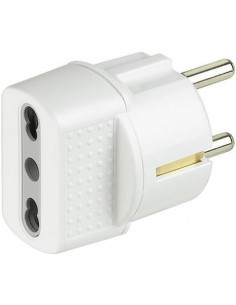 MATERIALE ELETTRICO: vendita online bticino S3625D adattatore per presa di corrente Tipo C (Europlug) Bianco in offerta