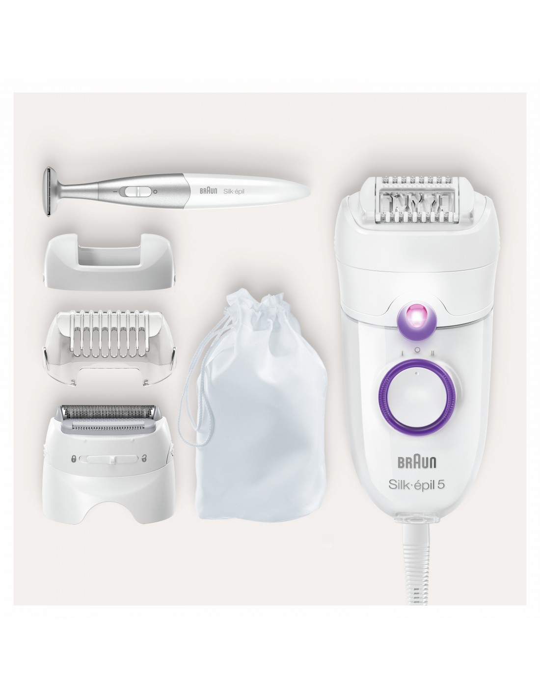 Braun Silképil 5 Silk?pil 5825 Power Epilatore Donna Primi Utili...