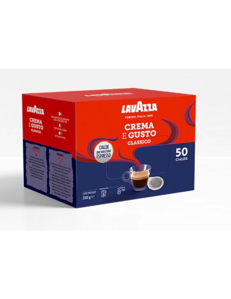 Lavazza Crema e Gusto Classico Cialde caffè 50 pz in offerta su Overly