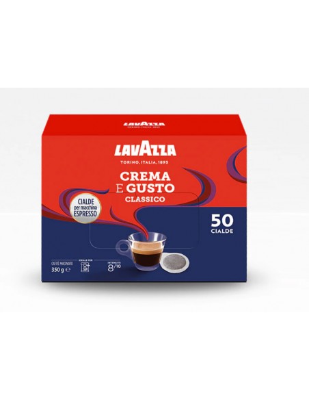 Lavazza Crema e Gusto Classico Cialde caffè 50 pz in offerta su Overly